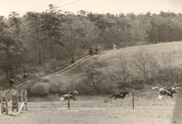 Norfolk Hunt at Woodsong Farm 1970